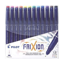 Load image into Gallery viewer, Pilot FriXion Fineliner Erasable Pens - Set of 12