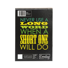 Load image into Gallery viewer, JD145 Shorthand Notebook A5