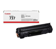 Load image into Gallery viewer, Canon 737 Black Original Toner Cartridge – 2,400 Page Yield