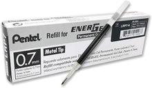 Load image into Gallery viewer, Pentel 0.7mm LRP7 Black Refill