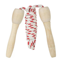 Load image into Gallery viewer, Skipping Rope Wooden Handle Treeline
