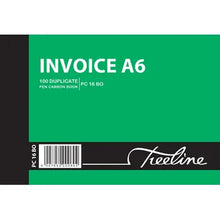 Load image into Gallery viewer, A6L Invoice Book Duplicate Treeline