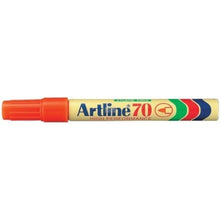 Load image into Gallery viewer, Artline 70 Orange Permanent Marker Bullet