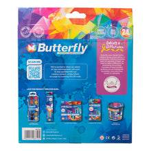 Load image into Gallery viewer, Pencils Coloured Butterfly (24)