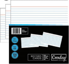 Load image into Gallery viewer, JD639 Record Cards 127x203mm