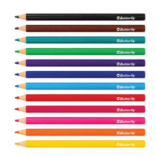 Load image into Gallery viewer, Pencils Coloured Butterfly (12)