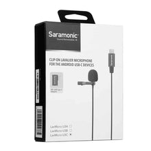 Load image into Gallery viewer, Saramonic LavMicro U3C Dual Lavalier Microphones (USB-C with 6m Cable)
