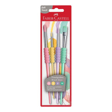 Load image into Gallery viewer, Paint Brush SOFT Touch Faber-Castell 4,8,10,12
