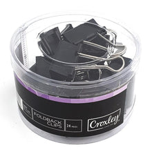 Load image into Gallery viewer, Foldback Clips 32mm Black

