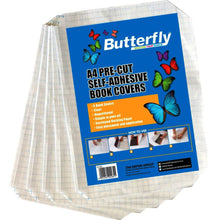 Load image into Gallery viewer, Book Covers A4 Self-Adhesive (5) Butterfly
