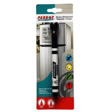 Load image into Gallery viewer, Whiteboard Marker Magnetic+Eraser Black
