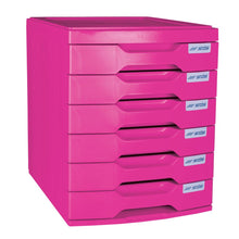 Load image into Gallery viewer, Filing System 6 Drawer Pink SDS
