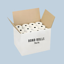 Load image into Gallery viewer, ProSlip 76 x 76 Bond Till Roll | Cash Register &amp; POS Paper Roll

