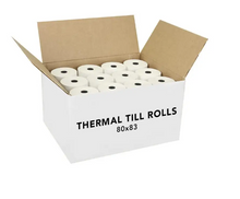 Load image into Gallery viewer, ProSlip 80 x 83 Thermal Till Roll | POS &amp; Receipt Printer Paper
