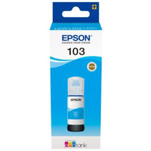 Load image into Gallery viewer, Epson 103 CYAN INK Bottle
