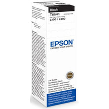Load image into Gallery viewer, Epson T6641 Black Bottle INK 70ML
