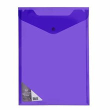 Load image into Gallery viewer, A4 Carry Folder Expandable Violet Meeco
