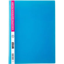 Load image into Gallery viewer, A4 Quotation Folder (Premium) Meeco BLUE
