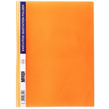 Load image into Gallery viewer, A4 Quotation Folder (Premium) Meeco Orange
