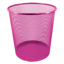 Load image into Gallery viewer, Waste Bin Mesh Pink SDS Round
