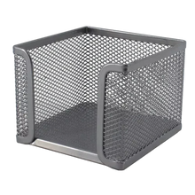 Load image into Gallery viewer, Desk Cube Holder Mesh Silver SDS
