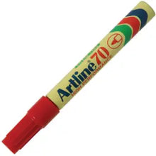 Load image into Gallery viewer, Artline Black Permanent Marker EK 70 - Red
