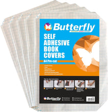 Load image into Gallery viewer, Book Covers A4 Self-Adhesive (5) Butterfly
