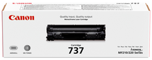 Load image into Gallery viewer, Canon 737 Black Original Toner Cartridge – 2,400 Page Yield
