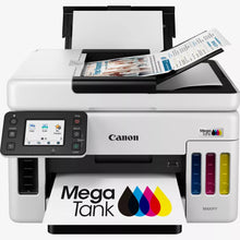 Load image into Gallery viewer, Canon MAXIFY GX6040 MegaTank 3-in-1 printer - angled view
