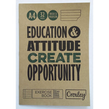 Load image into Gallery viewer, A4 Exercise Book 32pg Irish &amp; Margin
