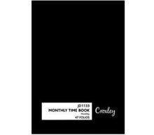Load image into Gallery viewer, JD1133 Monthly Time Book A5
