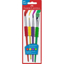 Load image into Gallery viewer, Paint Brush SOFT Touch Faber-Castell 4,8,10,12
