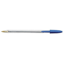 Load image into Gallery viewer, Bic Crystal Medium Blue Pen
