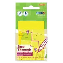 Load image into Gallery viewer, Stick'n Clear Notes 76 x 51mm
