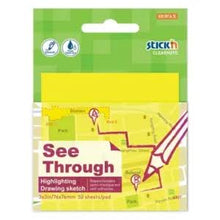 Load image into Gallery viewer, Stick'n Clear Notes 76 x 76mm
