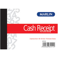 Load image into Gallery viewer, Marlin Cash Receipt Book 5 To View Duplicate
