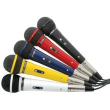 Load image into Gallery viewer, Mic 5 colour set karaoke skytec
